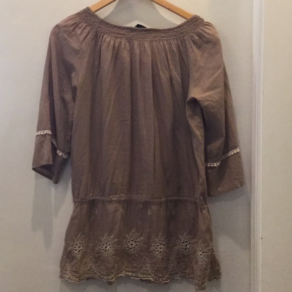 Drawstring waist blouse - Picture 2 of 4